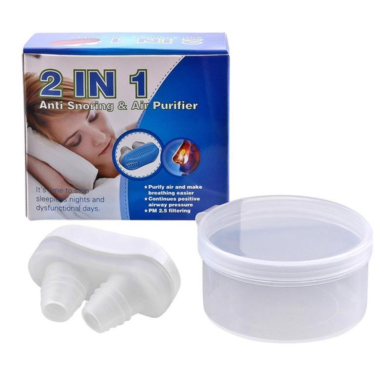 Anti-Snorer 2-in-1 Air Purifier | Comfortable, Medical-Grade Snore Solution