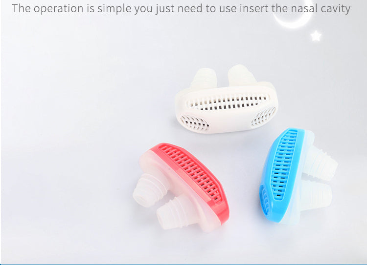 Anti-Snorer 2-in-1 Air Purifier | Comfortable, Medical-Grade Snore Solution
