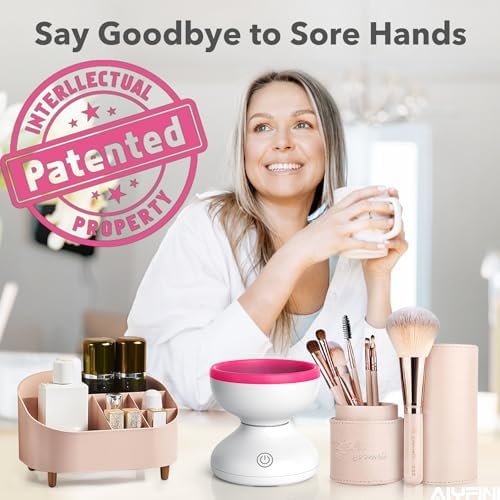Grooves Makeup Brush Cleaner | 2025 Electric Model