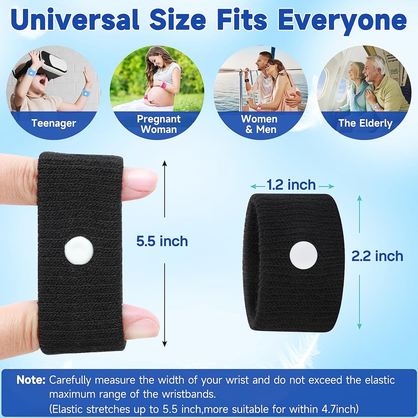 Sugar & Motion Sickness Control Wristband