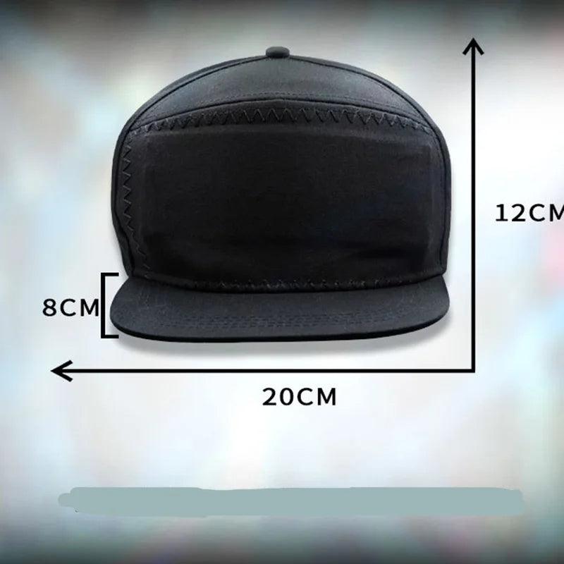 Smart GlowCap: Customizable LED Display Hat - Light Up The Night - THESHOP.IST