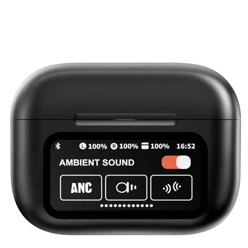 A9 PRO Smart Wireless Earbuds with Touch Screen, ANC & ENC - THESHOP.IST