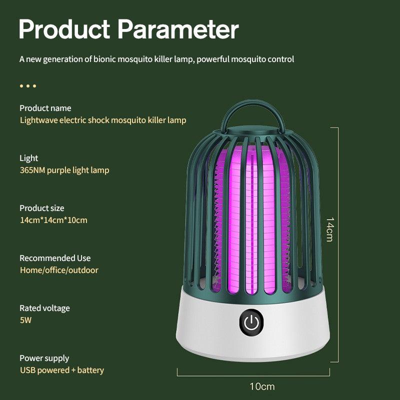 Electric Portable Mosquito and Flies Zapper - Non Toxic, No Chemicals, Odor Free - THESHOP.IST