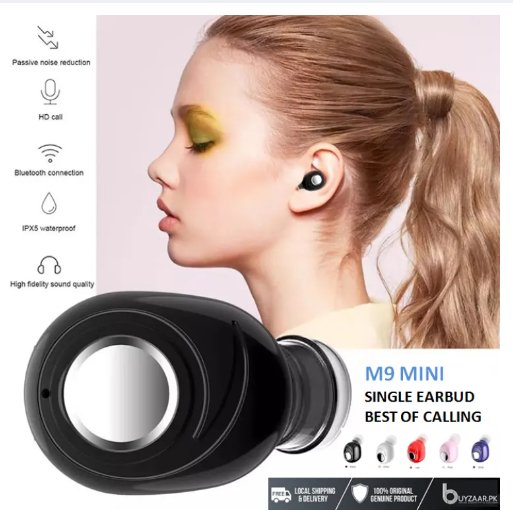 M9 Bullet Single Earbud - Minimalist Design, Maximum Impact - THESHOP.IST